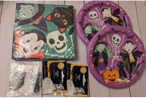 New Halloween Party Items Plates, Napkins and More